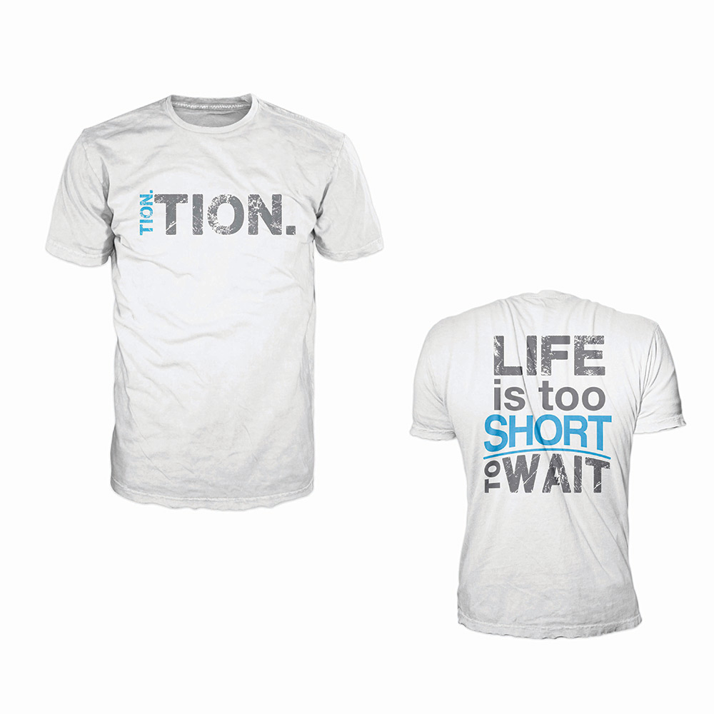 Amber "Too Short" Men's TShirt White Rocky Mountain Fitness