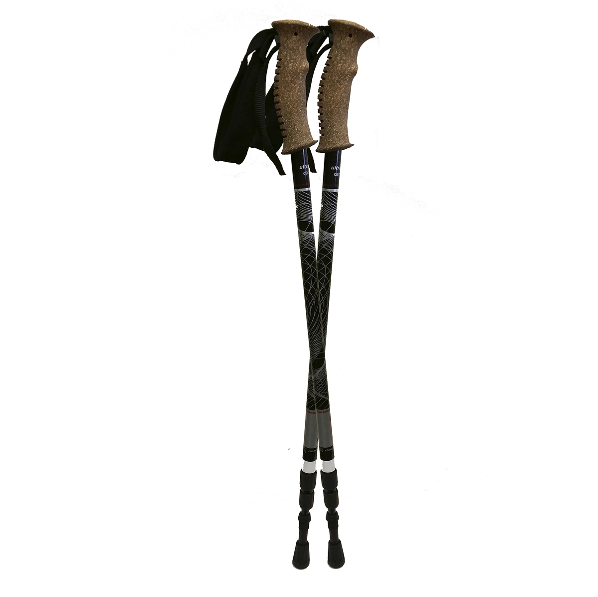 MS 3Section Carbon Walking Pole (Single) Rocky Mountain Fitness