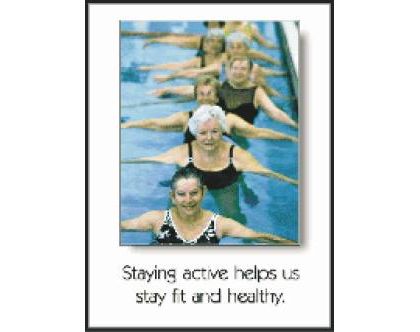 Poster &quot;Staying Active&quot;