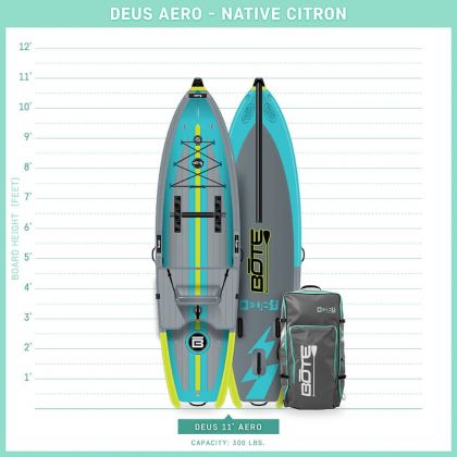 BOTE Deus Aero 11&#039; Native Kayak
