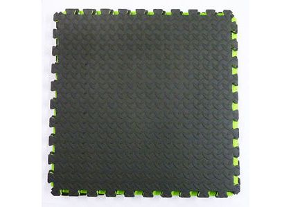 Progression Interlocking Judo Mats Black/Green
