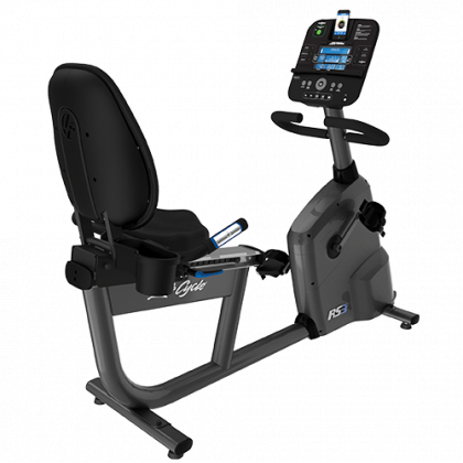 Life Fitness RS3 Recumbent Bike with TRACK Console