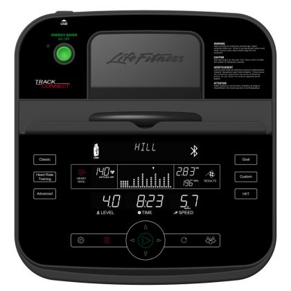 Life Fitness C1 Upright Bike w/ TRACK Console