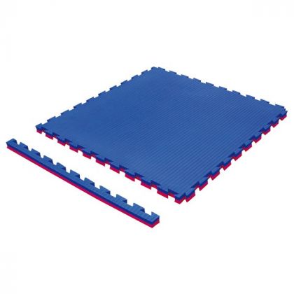 Progression Interlocking Judo Mats Red/Blue 