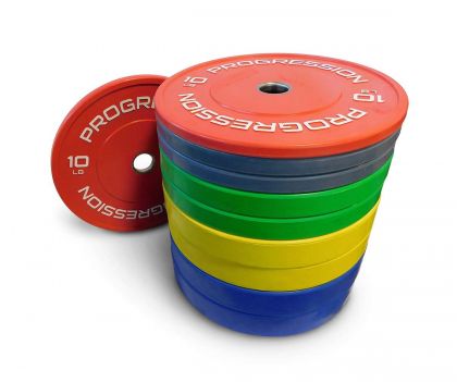 Progression Colored Bumper Plate Package 