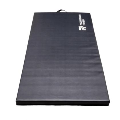 Progression Fitness 2X4X1.5" High Density Exercise Mat- Black