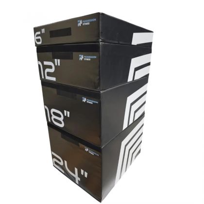 Progression Stackable Soft Plyo Boxes - 12" (30 Cm). (2026)