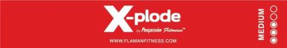 Progression X-plode Fitness Loop Medium - Red