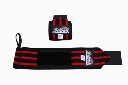 Schiek Black Line Wrist Wraps 24&quot;