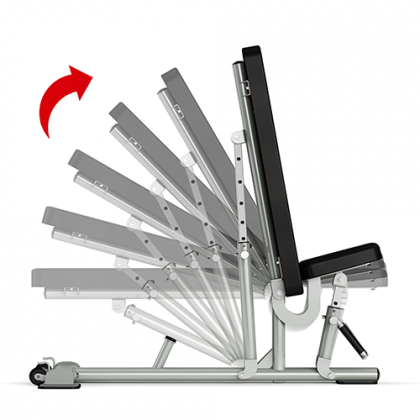 Spirit Fitness Commercial Flat Incline Bench ST800 FID