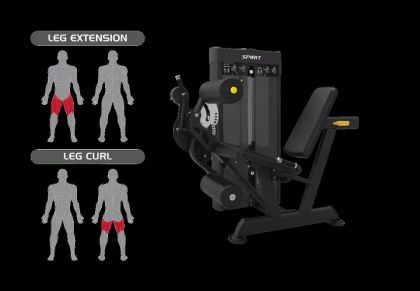 Spirit DUALS Leg Extension &amp; Leg Curl