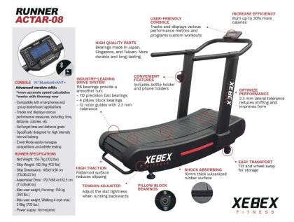 Xebex Air Runner Treadmill (ACTAR-08)