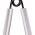 MD Buddy Aluminum Hand Grip Exerciser (100lbs) - Silver