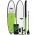 Pop 11&#039; Inflatable Paddle Board (Green/Black) 