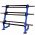 Progression X-plode PFX435 3-Tier (4 Foot) Dumbbell Rack W/Plate Storage