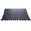 QS Rubber 4&#039;x6&#039;x9.5mm OD Interlocking Mat - BLACK