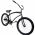 Zycle 26&quot; Cobra Beach Cruiser Bike - Matte Black